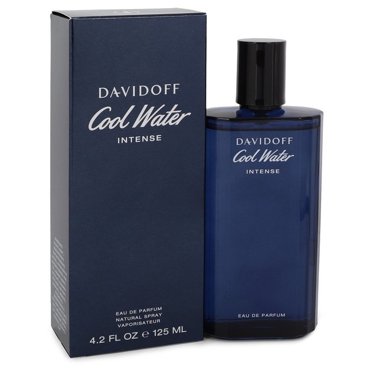 Cool Water Intense by Davidoff Eau De Parfum Spray 4.2 oz for Men - Fragrance Spice