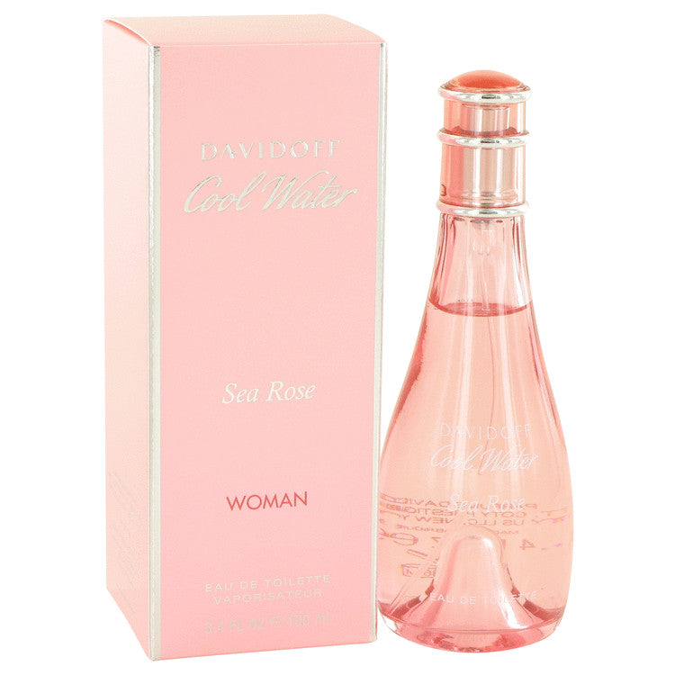 Cool Water Sea Rose by Davidoff Eau De Toilette Spray 3.4 oz for Women - Fragrance Spice