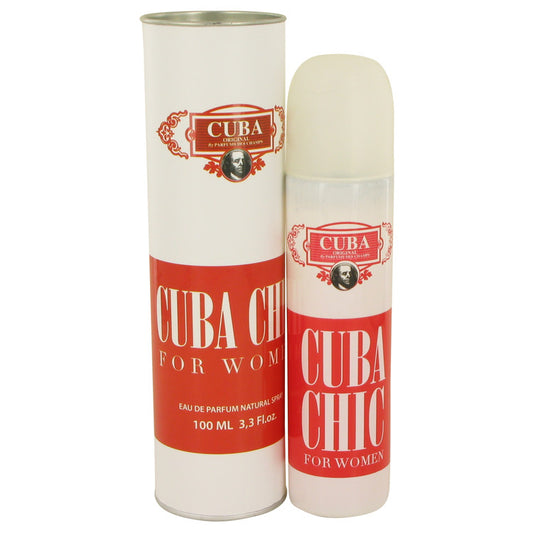 Cuba Chic by Fragluxe Eau De Parfum Spray 3.3 oz for Women - Fragrance Spice