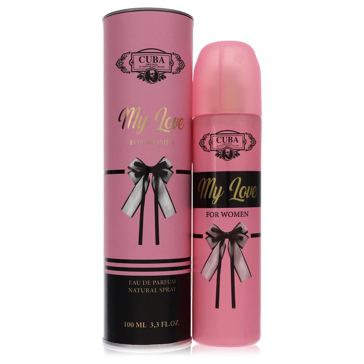 Cuba My Love by Fragluxe Eau De Parfum Spray 3.3 oz for Women - Fragrance Spice