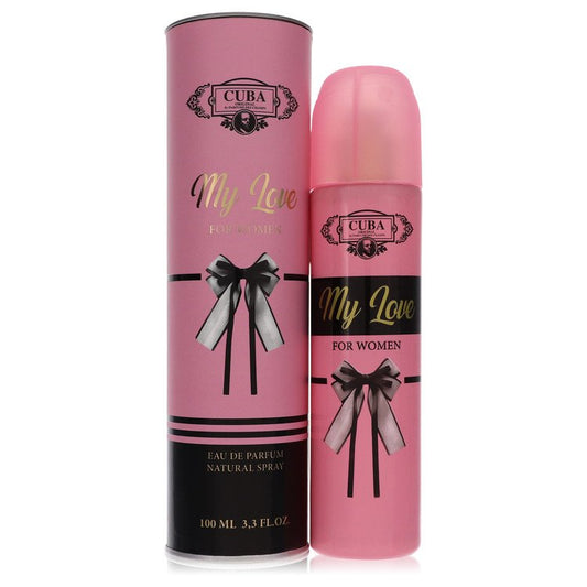 Cuba My Love by Fragluxe Eau De Parfum Spray 3.3 oz for Women - Fragrance Spice