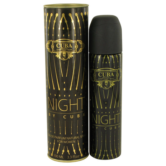 Cuba Night by Fragluxe Eau De Parfum Spray 3.3 oz for Women - Fragrance Spice