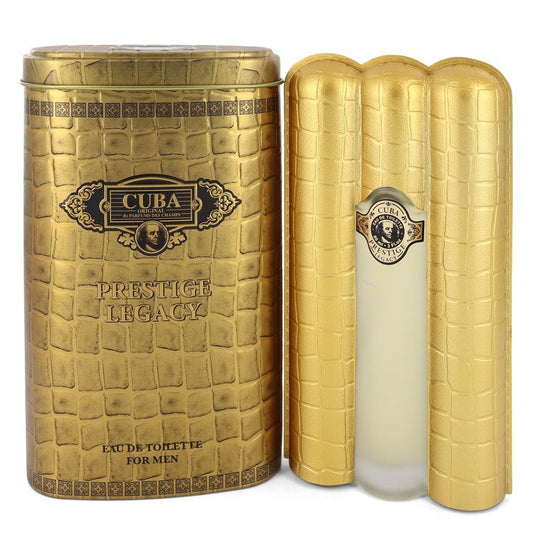 Cuba Prestige Legacy by Cuba Eau De Toilette Spray 3 oz for Men - Fragrance Spice
