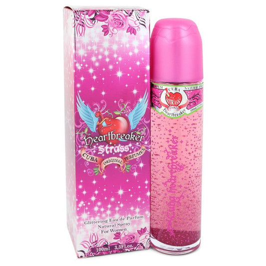 Cuba Strass Heartbreaker by Fragluxe Eau De Parfum Spray 3.4 oz for Women - Fragrance Spice