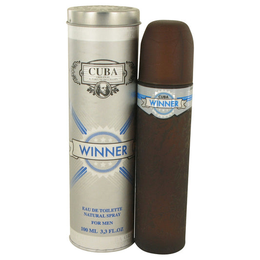 Cuba Winner by Fragluxe Eau De Toilette Spray 1.17 oz for Men - Fragrance Spice