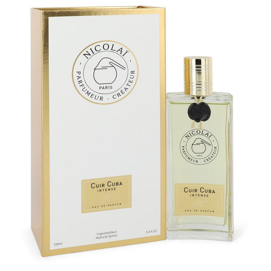 Cuir Cuba Intense by Nicolai Eau De Parfum Spray (Unisex) 3.4 oz for Women - Fragrance Spice