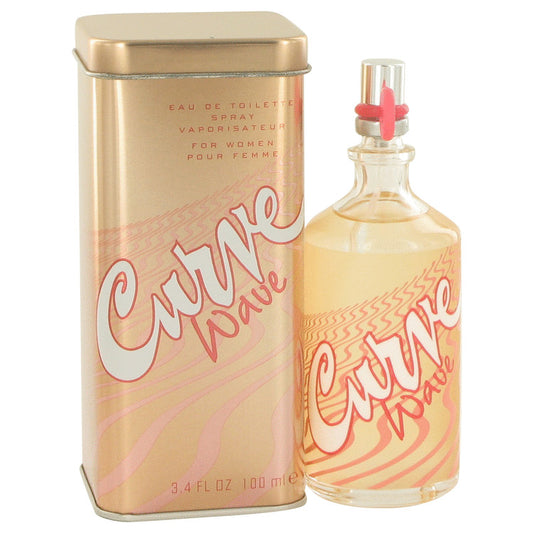 Curve Wave by Liz Claiborne Eau De Toilette Spray 3.4 oz for Women - Fragrance Spice