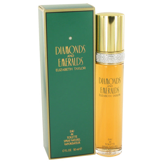 DIAMONDS & EMERALDS by Elizabeth Taylor Eau De Toilette Spray 1.7 oz for Women - Fragrance Spice