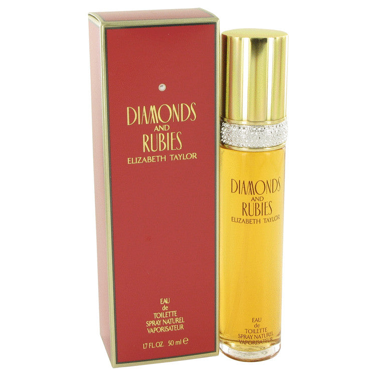 DIAMONDS & RUBIES by Elizabeth Taylor Eau De Toilette Spray 1.7 oz for Women - Fragrance Spice