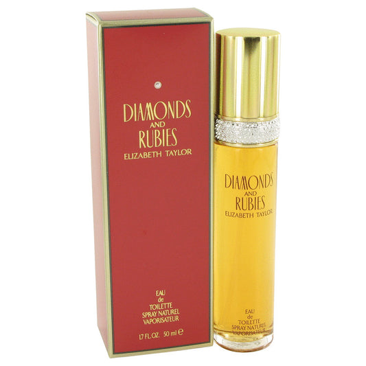 DIAMONDS & RUBIES by Elizabeth Taylor Eau De Toilette Spray 1.7 oz for Women - Fragrance Spice