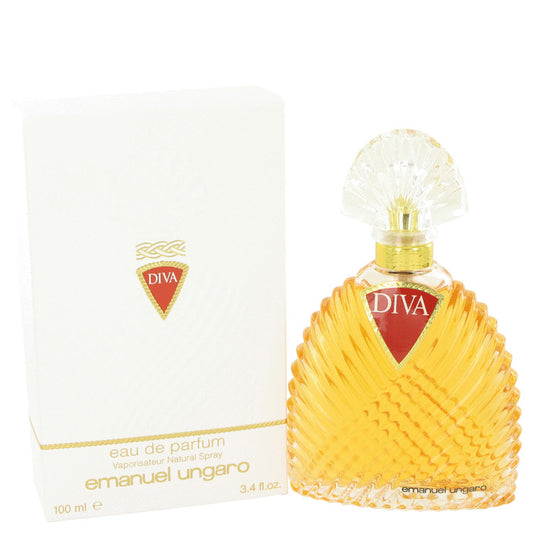 DIVA by Ungaro Eau De Parfum Spray 3.3 oz for Women - Fragrance Spice