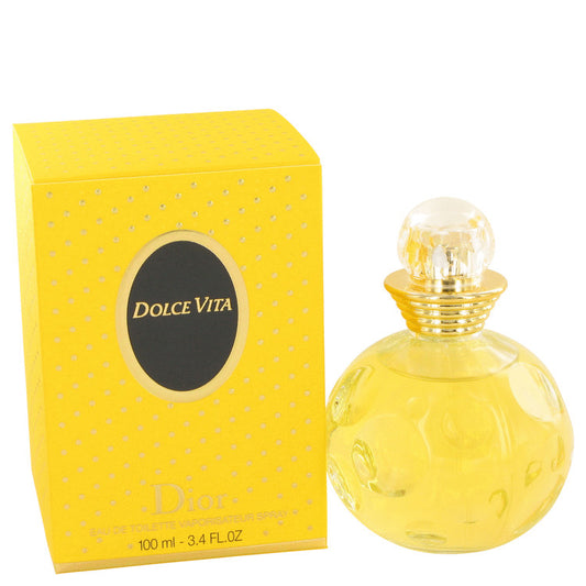 DOLCE VITA by Christian Dior Eau De Toilette Spray 3.4 oz for Women - Fragrance Spice