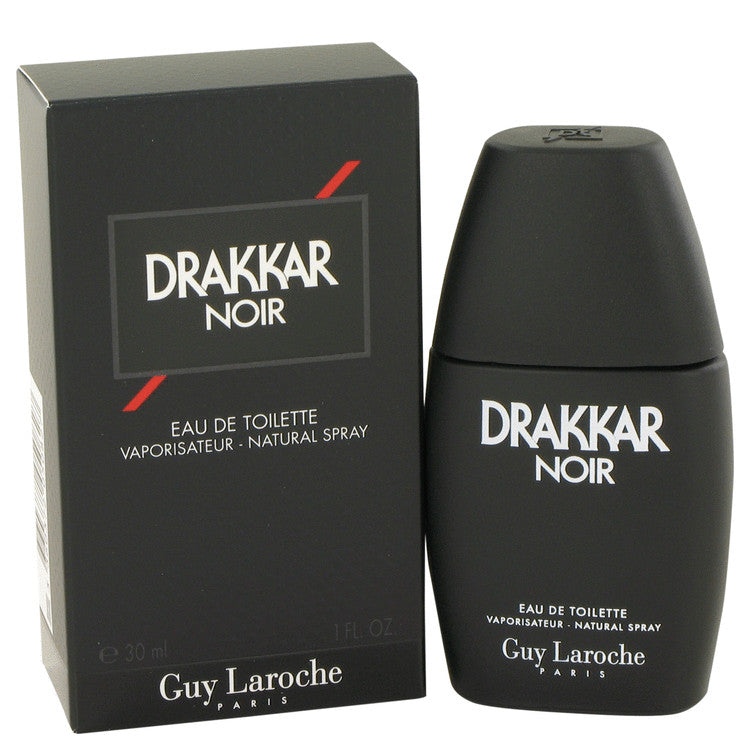 DRAKKAR NOIR by Guy Laroche Eau De Toilette Spray 1 oz for Men - Fragrance Spice