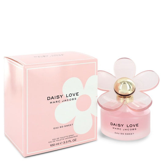 Daisy Love Eau So Sweet by Marc Jacobs Eau De Toilette Spray 3.3 oz for Women - Fragrance Spice