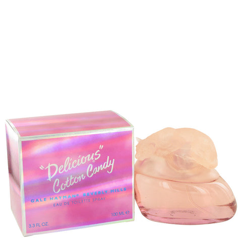 Delicious Cotton Candy by Gale Hayman Eau De Toilette Spray 3.3 oz - Fragrance Spice