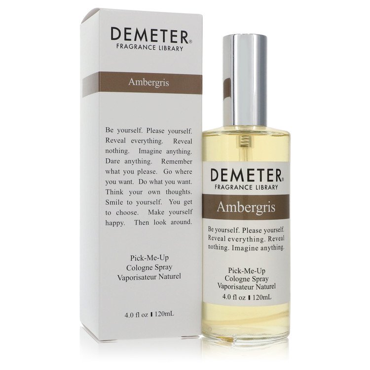 Demeter Ambergris by Demeter Pick Me Up Cologne Spray (Unisex) 4 oz for Men - Fragrance Spice