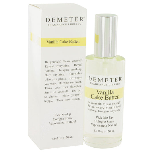 Demeter Vanilla Cake Batter by Demeter Cologne Spray 4 oz for Women - Fragrance Spice