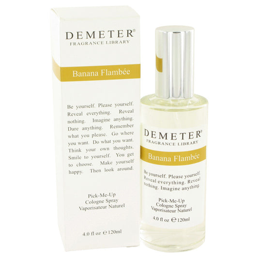 Demeter by Demeter Banana Flambee Cologne Spray 4 oz - Fragrance Spice
