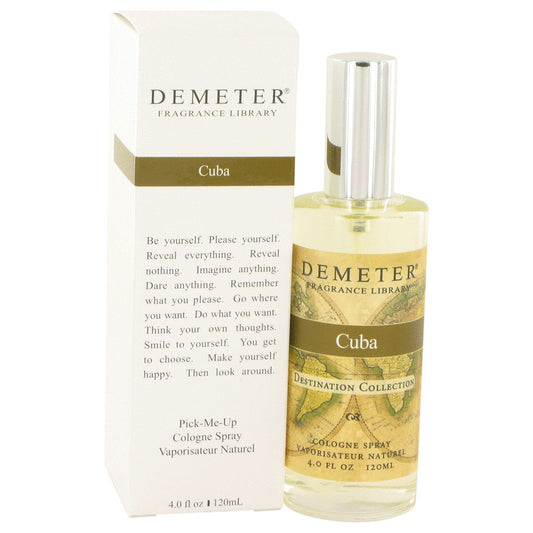 Demeter by Demeter Cuba Cologne Spray 4 oz - Fragrance Spice
