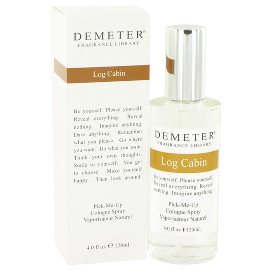Demeter by Demeter Log Cabin Cologne Spray 4 oz - Fragrance Spice