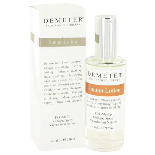 Demeter by Demeter Suntan Lotion Cologne Spray 4 oz - Fragrance Spice