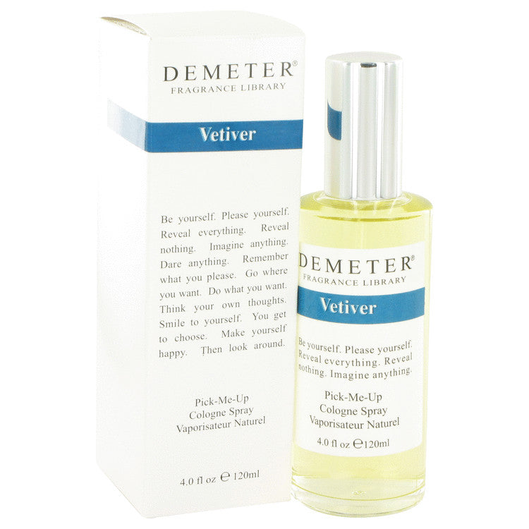 Demeter by Demeter Vetiver Cologne Spray 4 oz - Fragrance Spice