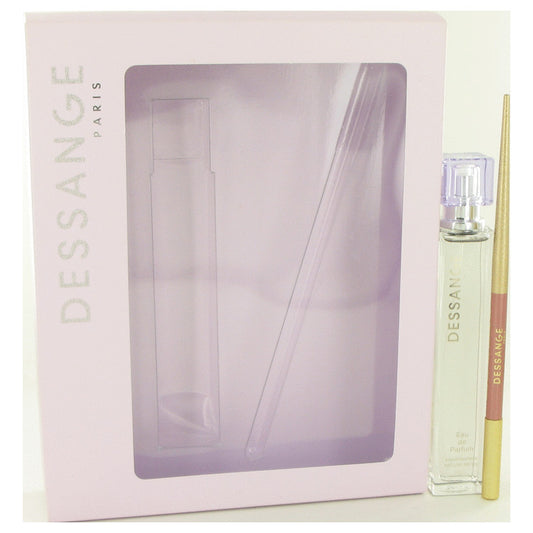 Dessange by J. Dessange Eau De Parfum Spray With Free Lip Pencil 1.7 oz for Women - Fragrance Spice