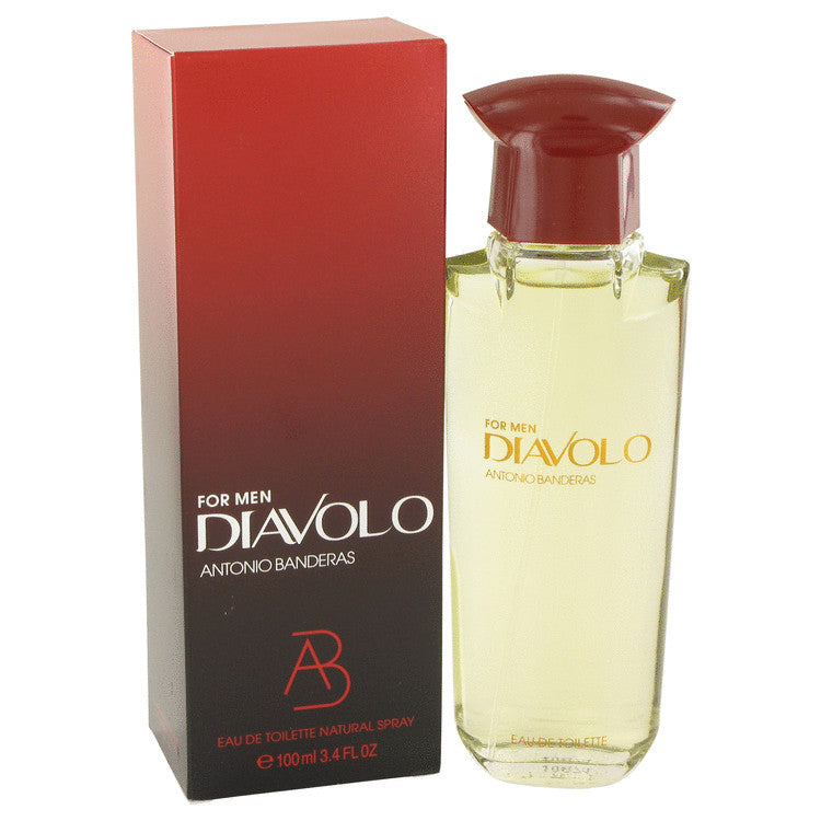 Diavolo by Antonio Banderas Eau De Toilette Spray 3.4 oz - Fragrance Spice