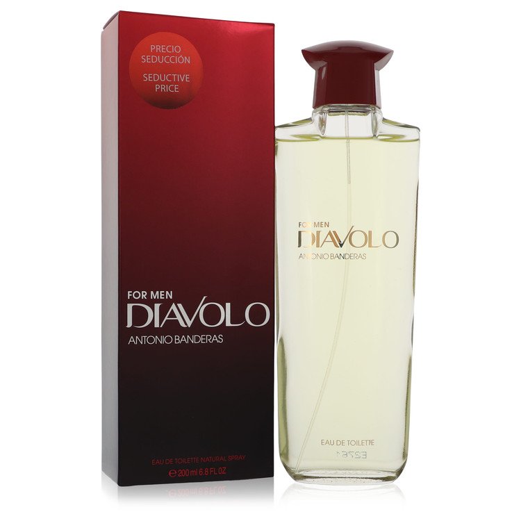 Diavolo by Antonio Banderas Eau De Toilette Spray 6.8 oz for Men - Fragrance Spice