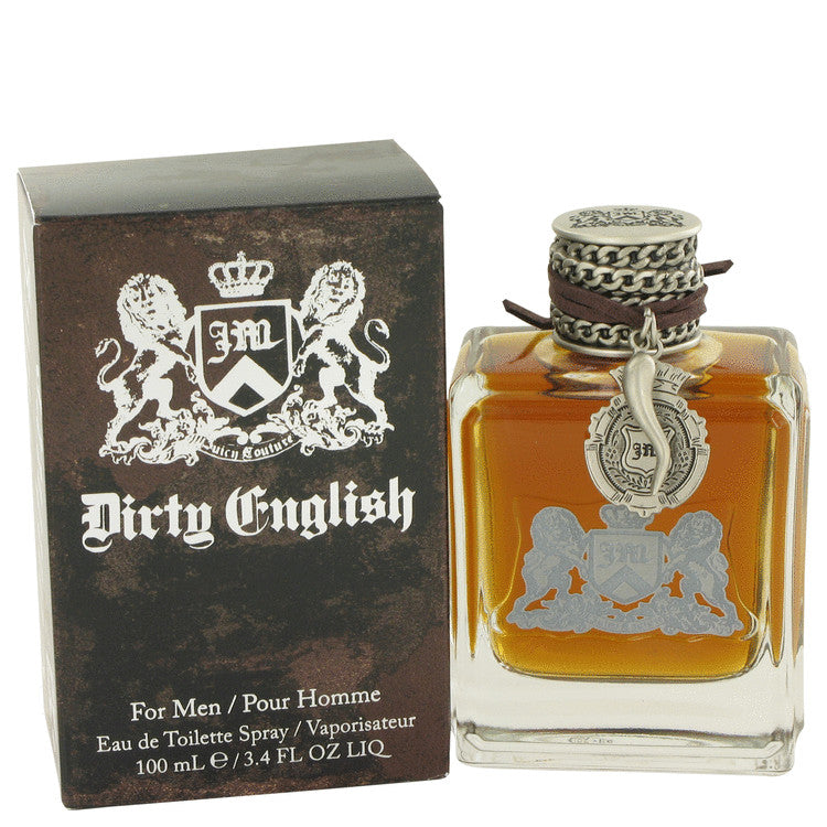 Dirty English by Juicy Couture Eau De Toilette Spray 3.4 oz for Men - Fragrance Spice