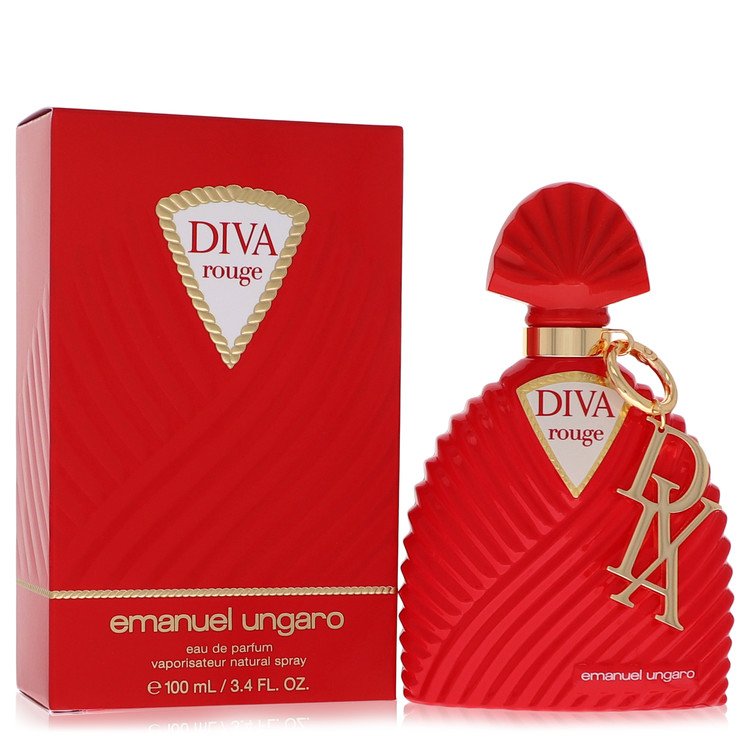 Diva Rouge by Ungaro Eau De Parfum Spray 3.4 oz for Women - Fragrance Spice