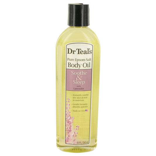 Dr Teal's Bath Oil Sooth & Sleep with Lavender by Dr Teal's Pure Epsom Salt Body Oil Sooth & Sleep with Lavender 8.8 oz for Women - Fragrance Spice
