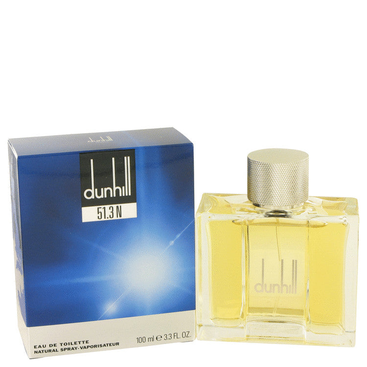 Dunhill 51.3N by Alfred Dunhill Eau De Toilette Spray 3.3 oz for Men - Fragrance Spice
