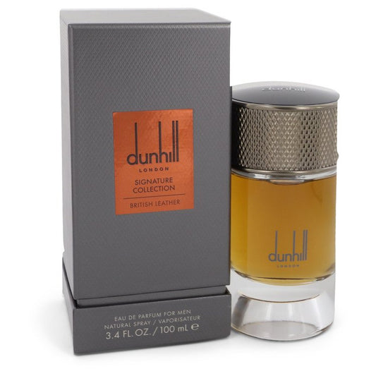 Dunhill British Leather by Alfred Dunhill Eau De Parfum Spray 3.4 oz for Men - Fragrance Spice