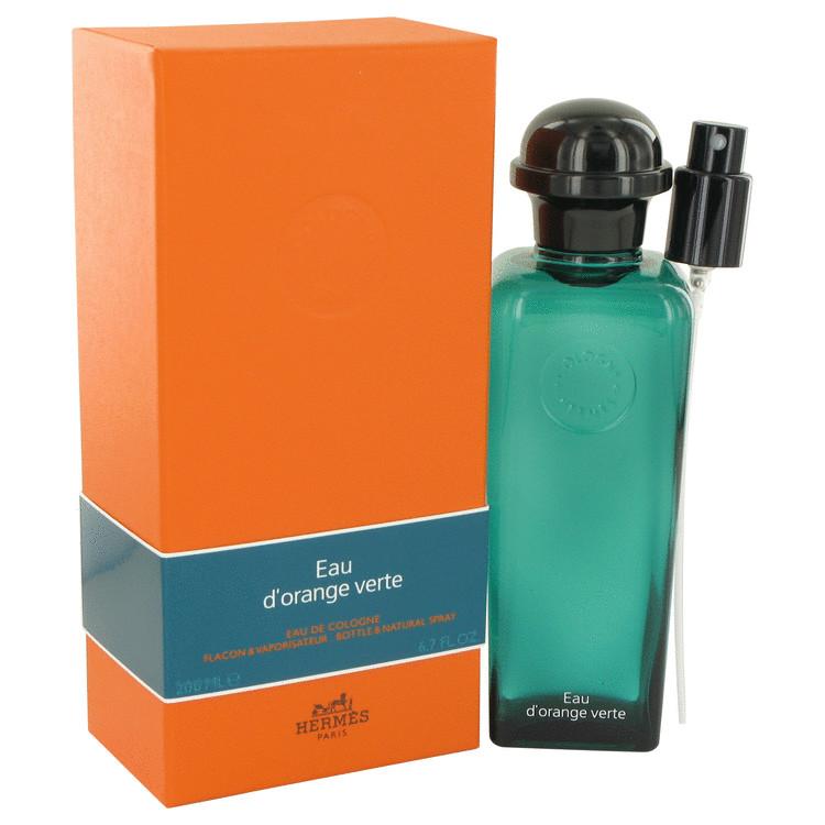 EAU D'ORANGE VERTE by Hermes Eau De Cologne Spray (Unisex) 6.7 oz - Fragrance Spice