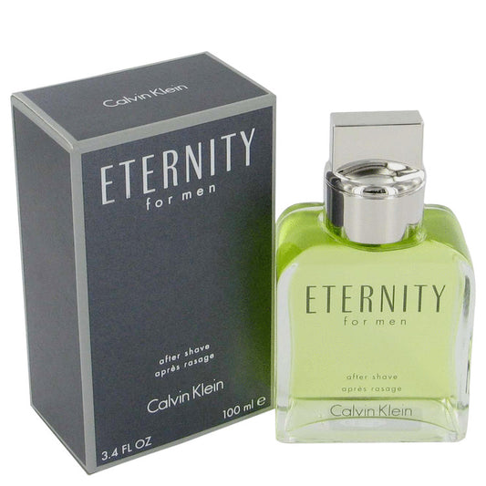 ETERNITY by Calvin Klein After Shave 3.4 oz for Men - Fragrance Spice