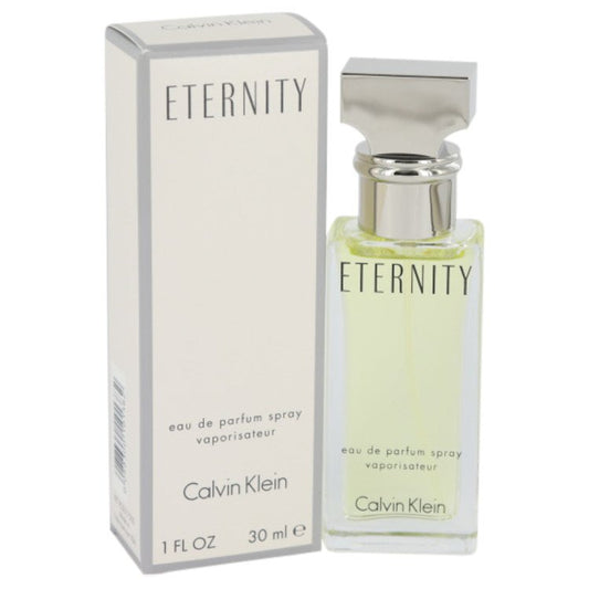 ETERNITY by Calvin Klein Eau De Parfum Spray 1 oz for Women - Fragrance Spice