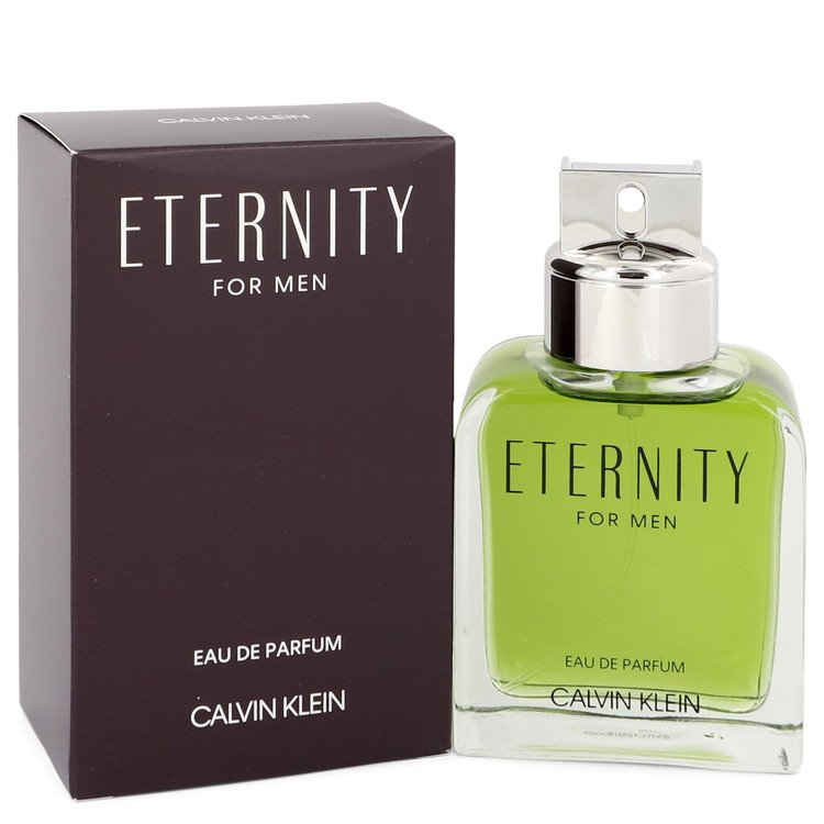 ETERNITY by Calvin Klein Eau De Parfum Spray 3.3 oz for Men - Fragrance Spice