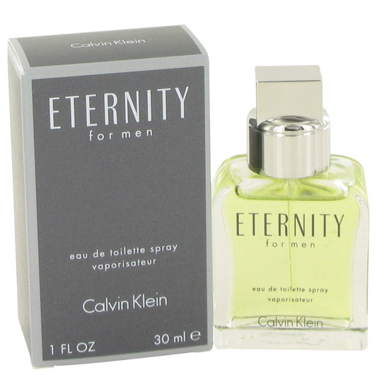 ETERNITY by Calvin Klein Eau De Toilette Spray 1 oz for Men - Fragrance Spice