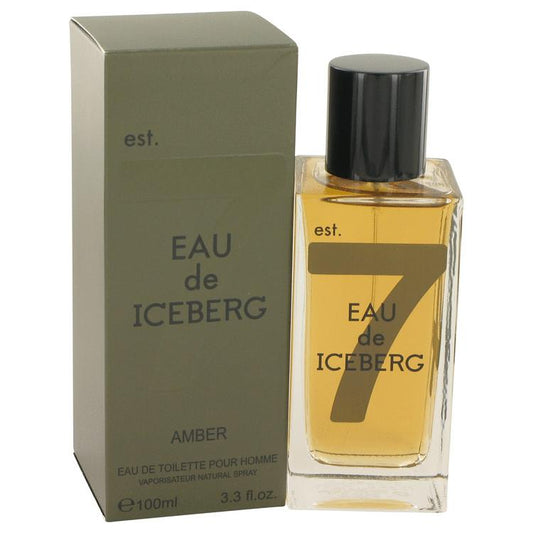 Eau De Iceberg Amber by Iceberg Eau De Toilette Spray 3.4 oz - Fragrance Spice