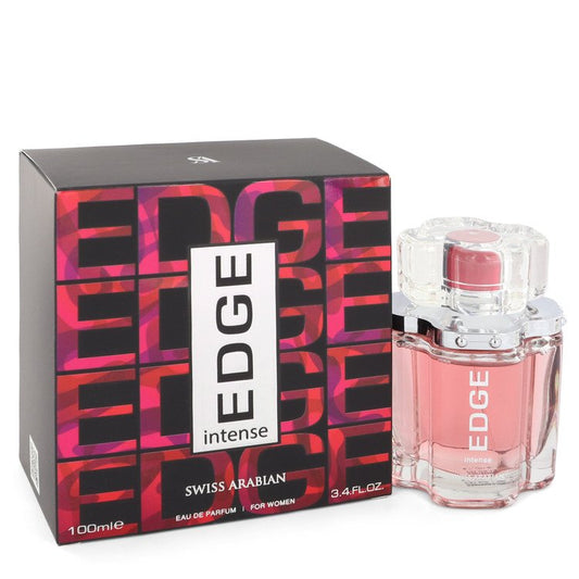 Edge Intense by Swiss Arabian Eau De Parfum Spray 3.4 oz for Women - Fragrance Spice