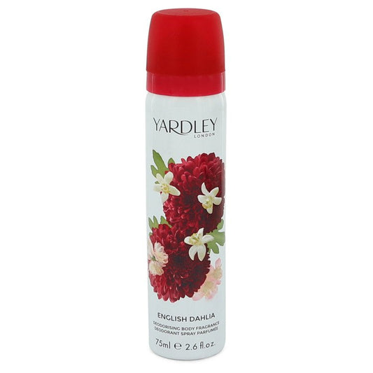 English Dahlia by Yardley London Body Spray 2.6 oz for Women - Fragrance Spice