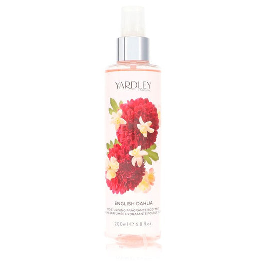 English Dahlia by Yardley London Body Spray 6.8 oz for Women - Fragrance Spice