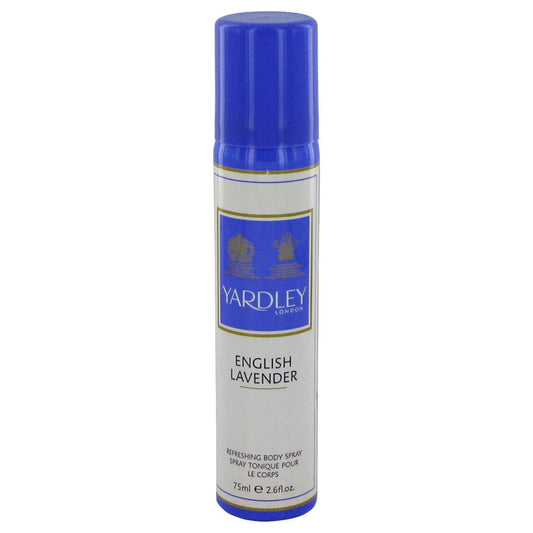 English Lavender by Yardley London Refreshing Body Spray (Unisex) 2.6 oz for Women - Fragrance Spice