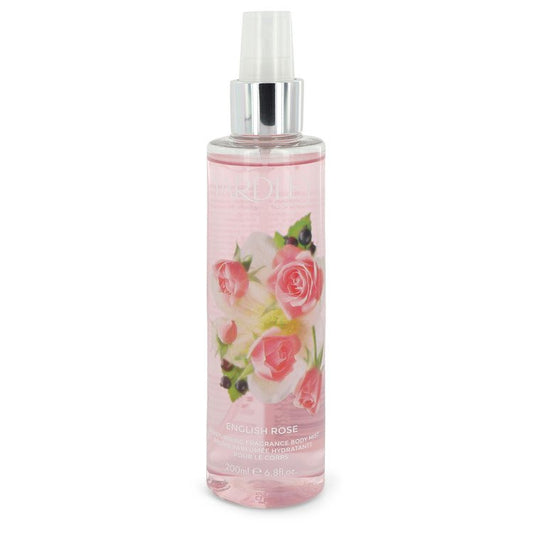 English Rose Yardley by Yardley London Body Mist Spray 6.8 oz for Women - Fragrance Spice