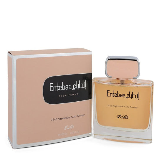 Entebaa by Rasasi Eau De Parfum Spray 3.33 oz for Women - Fragrance Spice