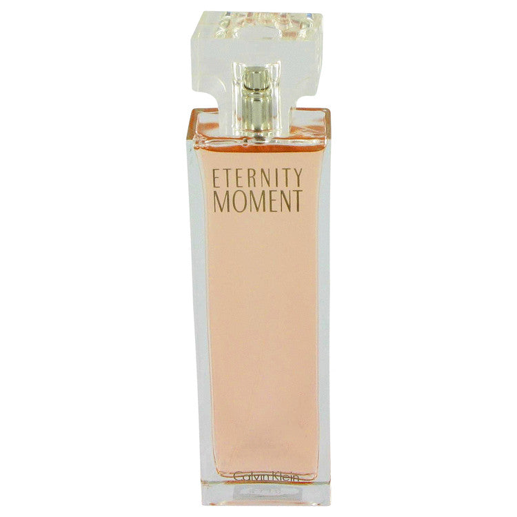 Eternity Moment by Calvin Klein Eau De Parfum Spray (Tester) 3.4 oz for Women - Fragrance Spice