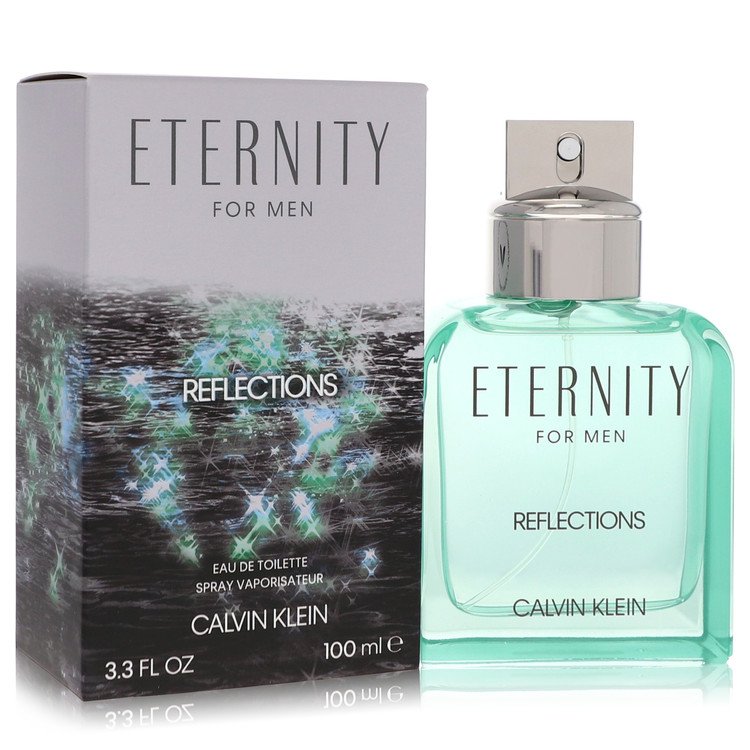 Eternity Reflections by Calvin Klein Eau De Toilette Spray 3.4 oz for Men - Fragrance Spice