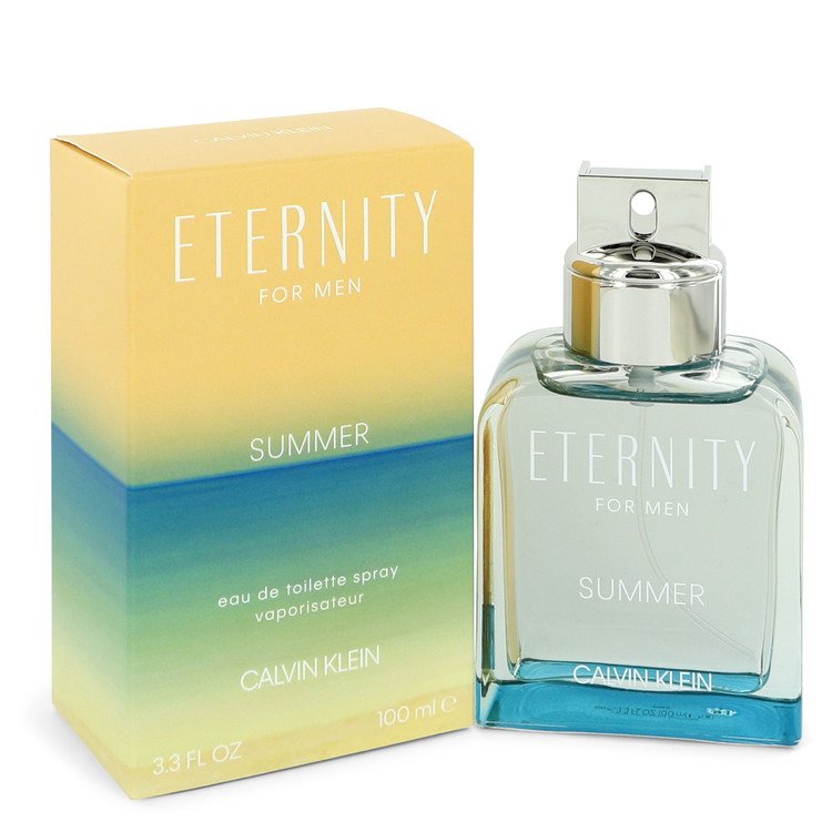 Eternity Summer by Calvin Klein Eau De Toilette Spray (2019) 3.3 oz  for Men - Fragrance Spice