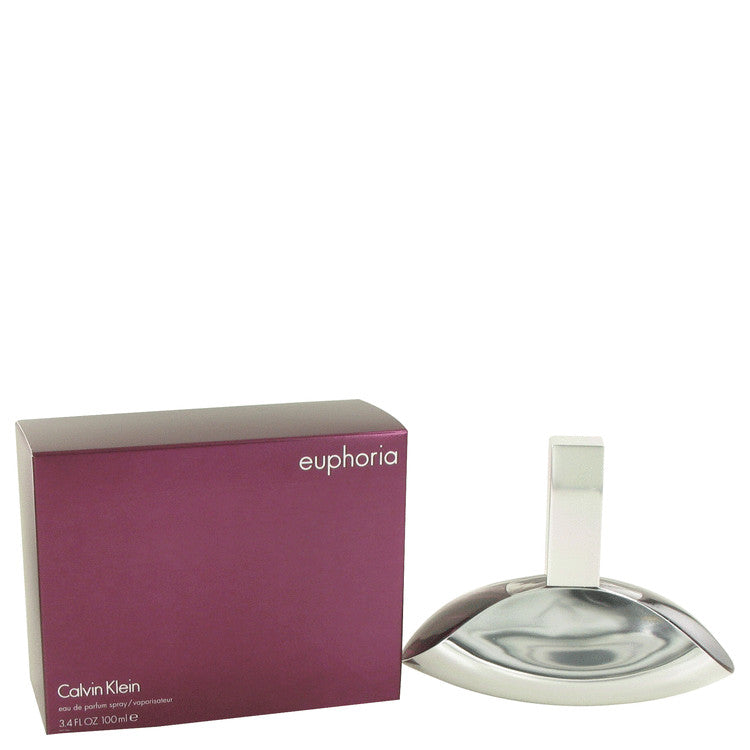 Euphoria by Calvin Klein Eau De Parfum Spray 3.3 oz for Women - Fragrance Spice
